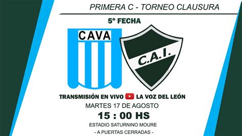 Victoriano Arenas Vs Ituzaing En Vivo Primera C Fecha Torneo