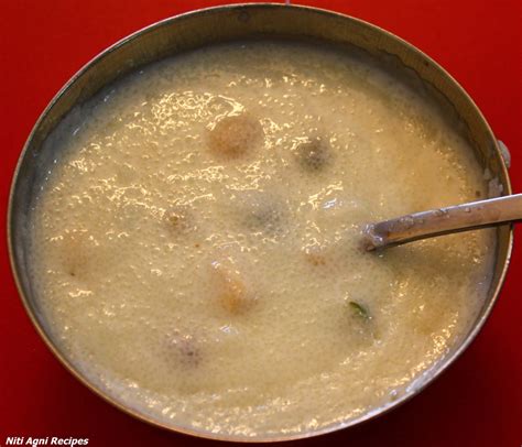 Niti Agni Recipes Suji Ki Kheer