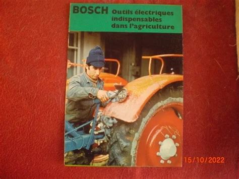 Ancienne Brochure Publicitaire Outils Electriques Pour L Agriculture