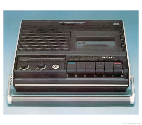 Sony Tc A Portable Cassette Recorder Manual Hifi Engine