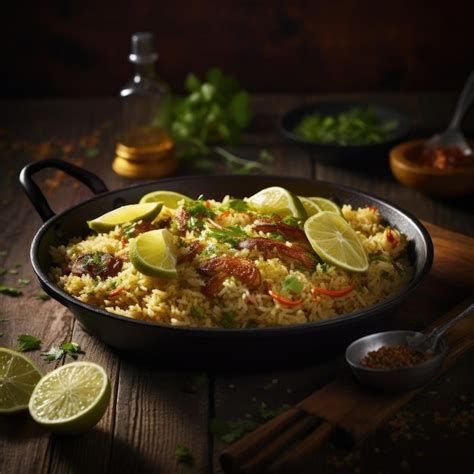 Premium AI Image | Arroz Carreteiro brazilian food Generative AI