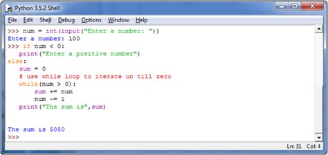 Python Program To Find The Sum Of Natural Numbers Python Tutorials