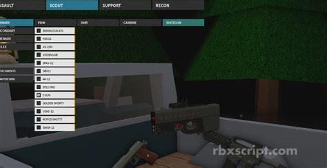 Phantom Forces Unlock All Guns Scripts Rbxscript