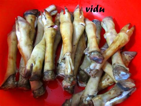 How To Clean Lamb Trotters Paya