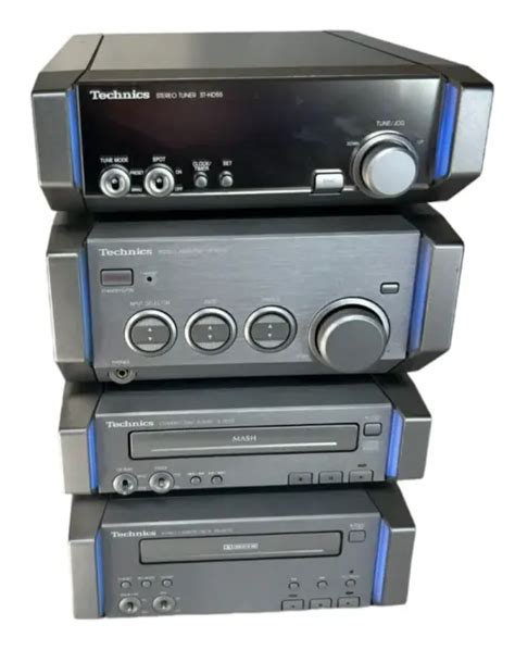 TECHNICS AMPLIFIER SE HD55 Tuner ST HD55 Deck RS HD75 CD SL HD55 EUR