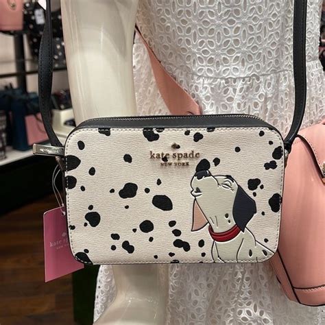 Kate Spade X Disney 101 Dalmatians Mini Camera Crossbody K8239 Bag Nwt 269 Flap Handbags