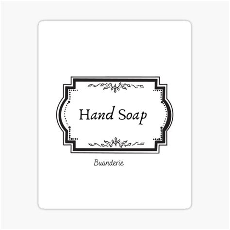 Hand Soap Stickers Sticker By Scimagination Redbubble