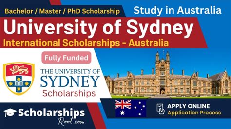 University of Sydney Scholarships 2025 Australia (Fully Funded ...