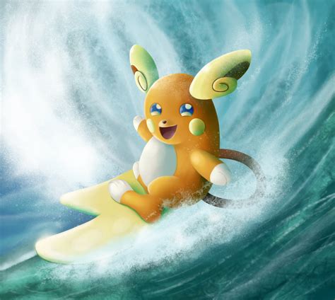 Raichu Alola form by capitanusop on DeviantArt