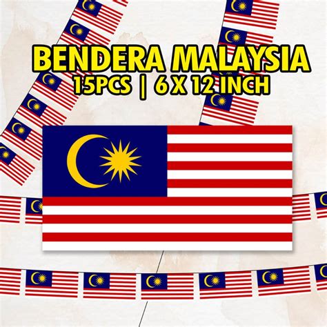 Ready Stock Malaysia Flag All State Flag Bendera Malaysia Bendera