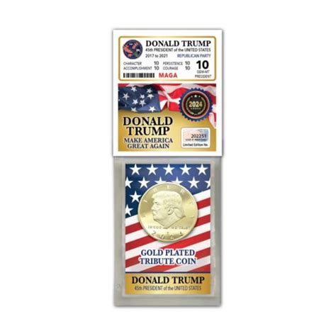 Trump 2024 Gold Coin Etsy