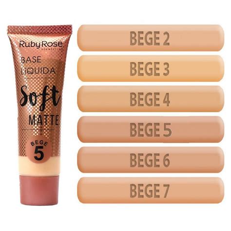 Base Liquida Soft Matte Bege Ruby Rose Hb Lets Make Hot Sex Picture