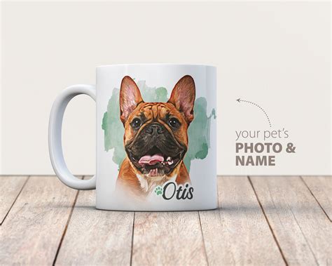 Custom Pet Coffee Mug Dog Photo Mug Dog Lover Coffee Mug Etsy