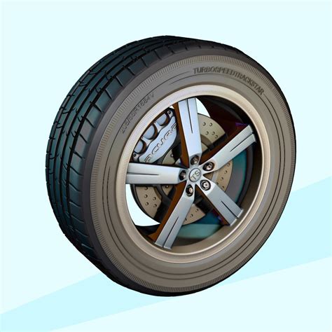 Tyre Free 3d Model Obj Ma Mb Mtl Free3d