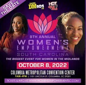 Th Annual Women S Empowerment Expo City Of Columbia Obo