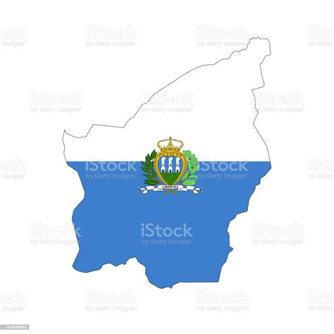 Ilustración De Mapas De Banderas San Marino Y Más Vectores Libres De