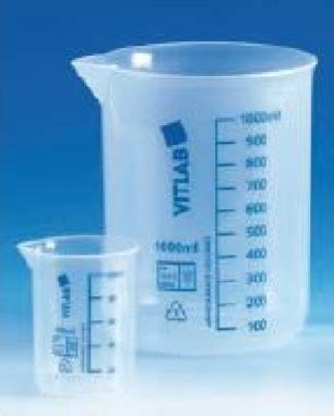 Jual Griffin Beaker Blue Scale Beaker Plastik PP 600 Ml Vitlab