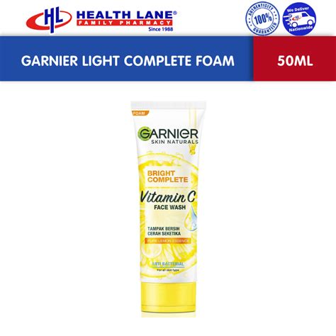 Garnier Light Complete Foam 50ml Shopee Malaysia