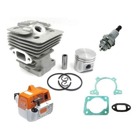 Kit Cilindro Pist O An Is Vela Juntas Ro Adeira Stihl Fs Shopee Brasil