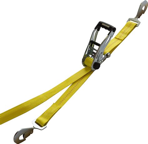 Smartstraps 8 Heavy Duty Ratchet Strap With Snap Hooks 10000lbs