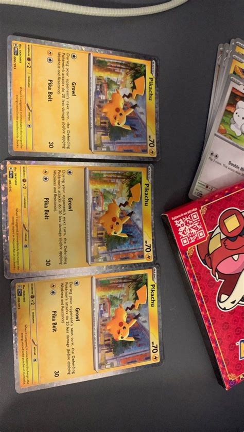 Pikachu Holo Mcdonald Mcd Pokemon Card Pokemon Card Tcg Hobbies