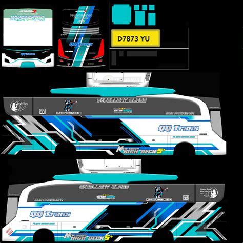 Livery Bussid Winspector Qq Trans Hd Shd Xhd Bocdigital