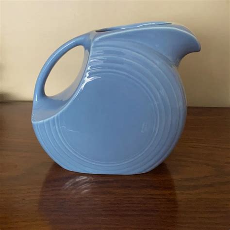 Fiestaware Dining Fiesta Periwinkle Color Disk Water Pitcherby