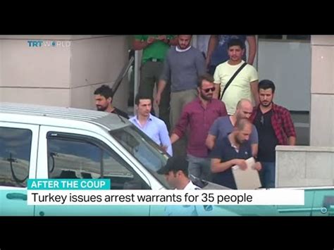 Turkey Issues Arrest Warrants For 35 People Video Dailymotion