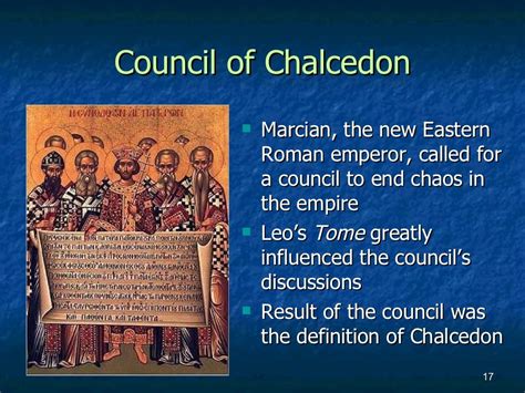 Turning Point 3: The Council of Chalcedon (451)