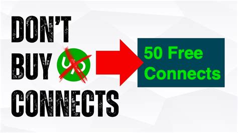 How To Get Free Connects On Upwork Youtube