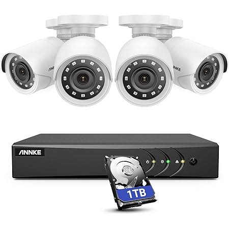 Amazon ANNKE 8CH 3K Lite AI DVR With Human Vehicle Detection H