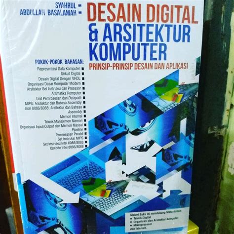 Jual Buku Desain Digital Arsitektur Komputer Prinsip Prinsip Desain