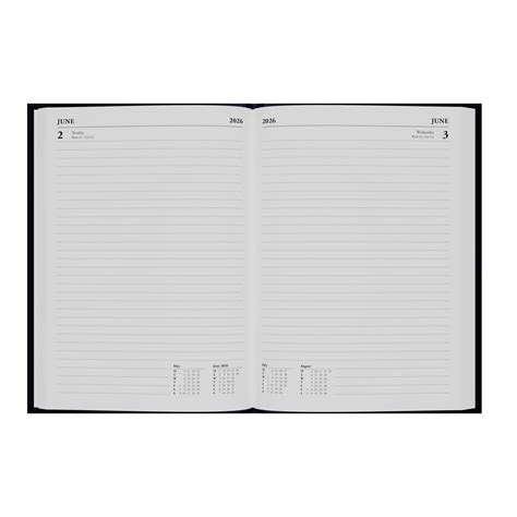 Essential - A5 Day-to-Page Diary - 2026 Calendar Year Planner – Collins