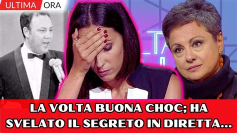 La Volta Buona Caterina Balivo Choc Segreto Svelato Sulla Famiglia Di