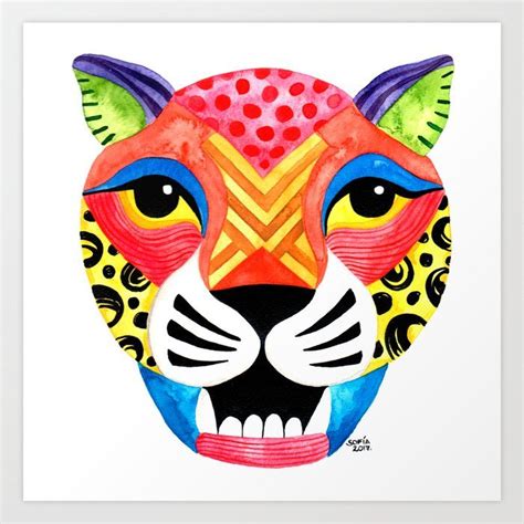 Stunning Jaguar Art Print for Global Shipping