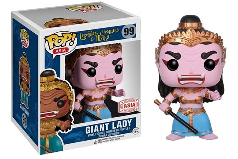 Funko Pop Asia Legendary Creatures And Myths Giant Lady Light Pink