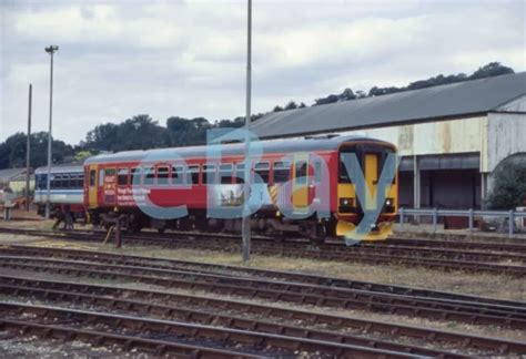 35mm Railway Slide Of Class 153 Dmu 153373 Exeter St Davids Copyright To Buyer £4 99 Picclick Uk