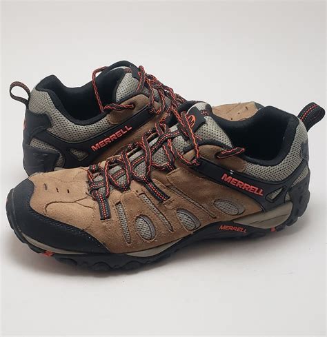 Mens Merrell Crosslander Vent Hiking Tan Otter Outdoor Shoes J362583c Size 95 Ebay