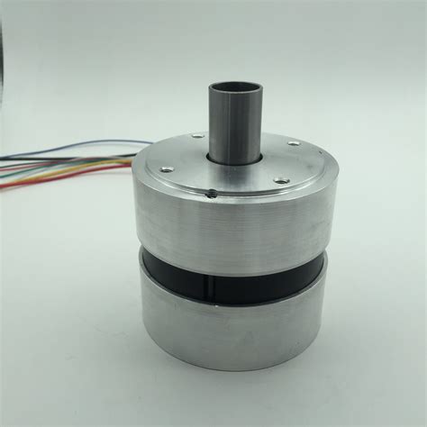 80mm Hollow Shaft Brushless Dc Motor With Customed Shaft Dimensions