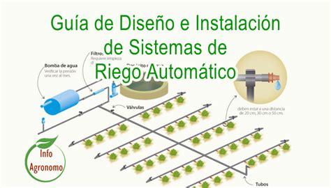 Dise O E Instalaci N De Sistemas De Riego Automatico Infoagronomo