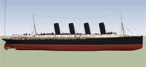 Rms Lusitania Model