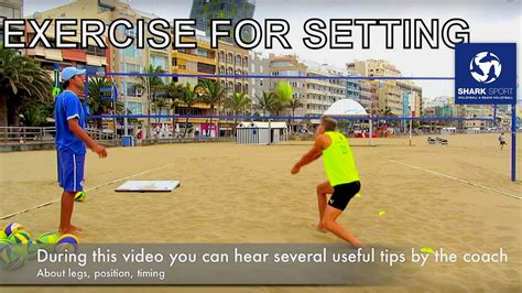 Beach Volleyball Setting Tips Training Exercise Drill Great Tips