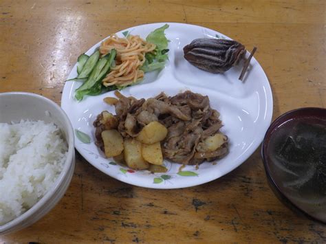 1月20日 夕食 山のふるさと合宿 かじかの里学園