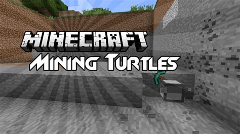 Mining Turtles In Vanilla Minecraft Youtube