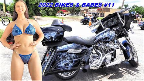 Bikini Models On Harley Davidson Motorcycles