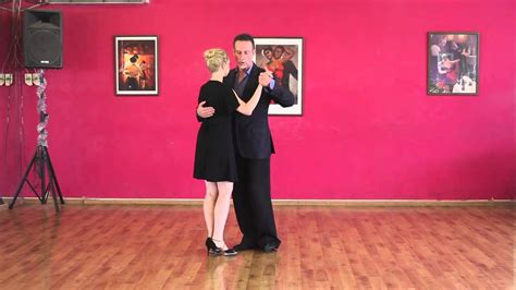 Argentine Tango Lesson With Ronen And Maya Youtube