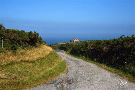 Photo Petite Route De Campagne Au Dessus De La Mer