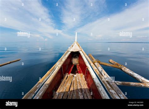 Island Hopping on a small boat around Bantayan island, Philippines ...