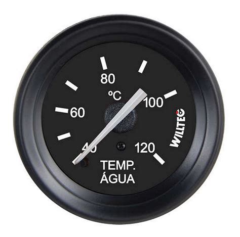 Manômetro Temperatura Da Água Mecânico Willtec Komatsu 52mm