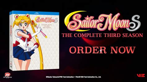 Sailor Moon S The Complete Third Season Blu Ray Sailor Moon News